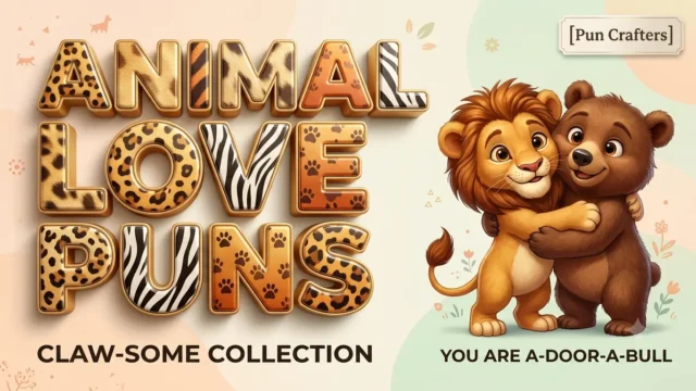 animal love puns
