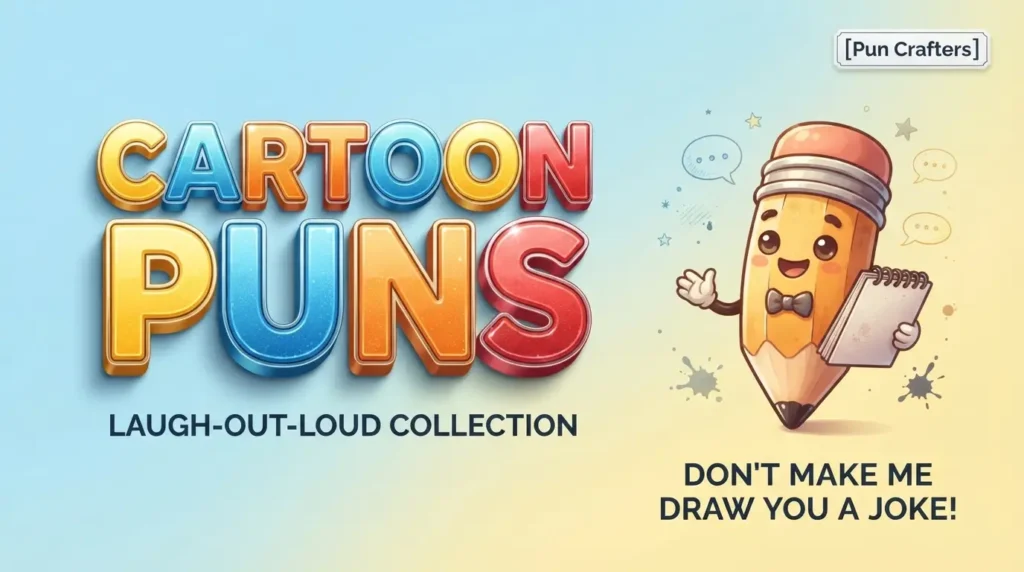 cartoon puns