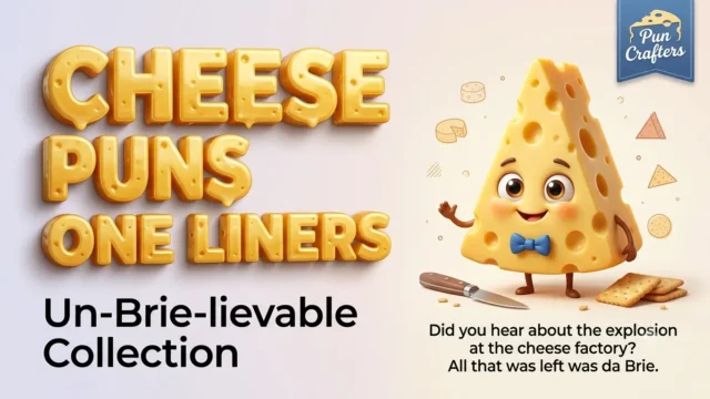 cheese puns one liners