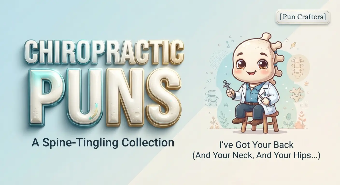 chiropractic puns
