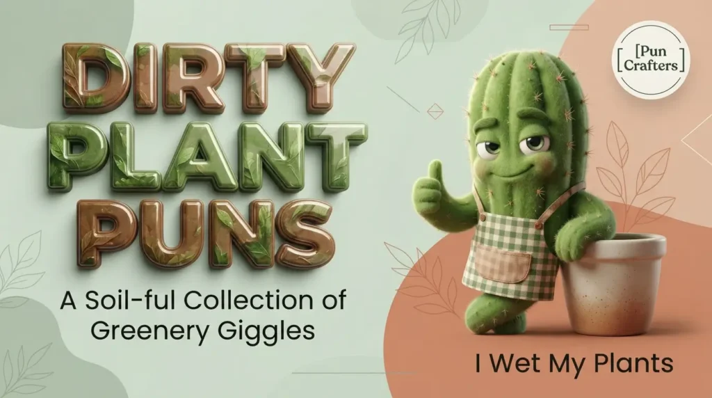 dirty plant puns