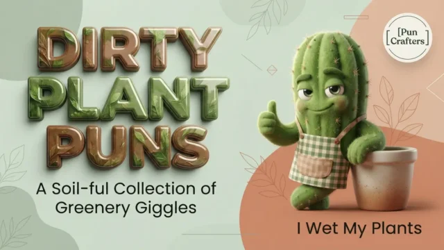dirty plant puns
