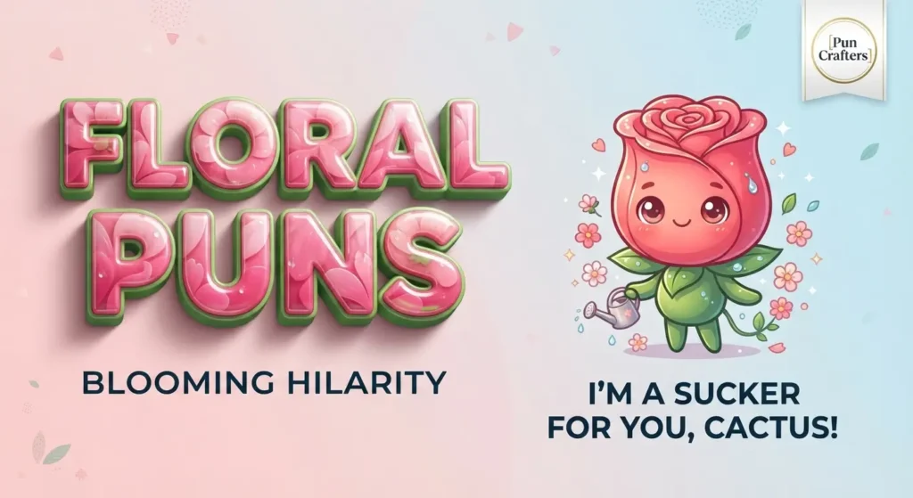 floral puns