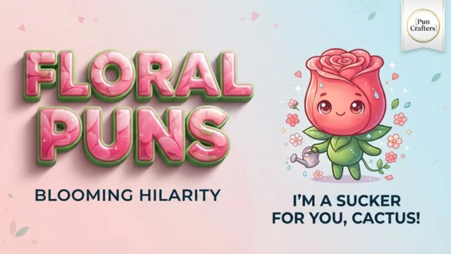 floral puns