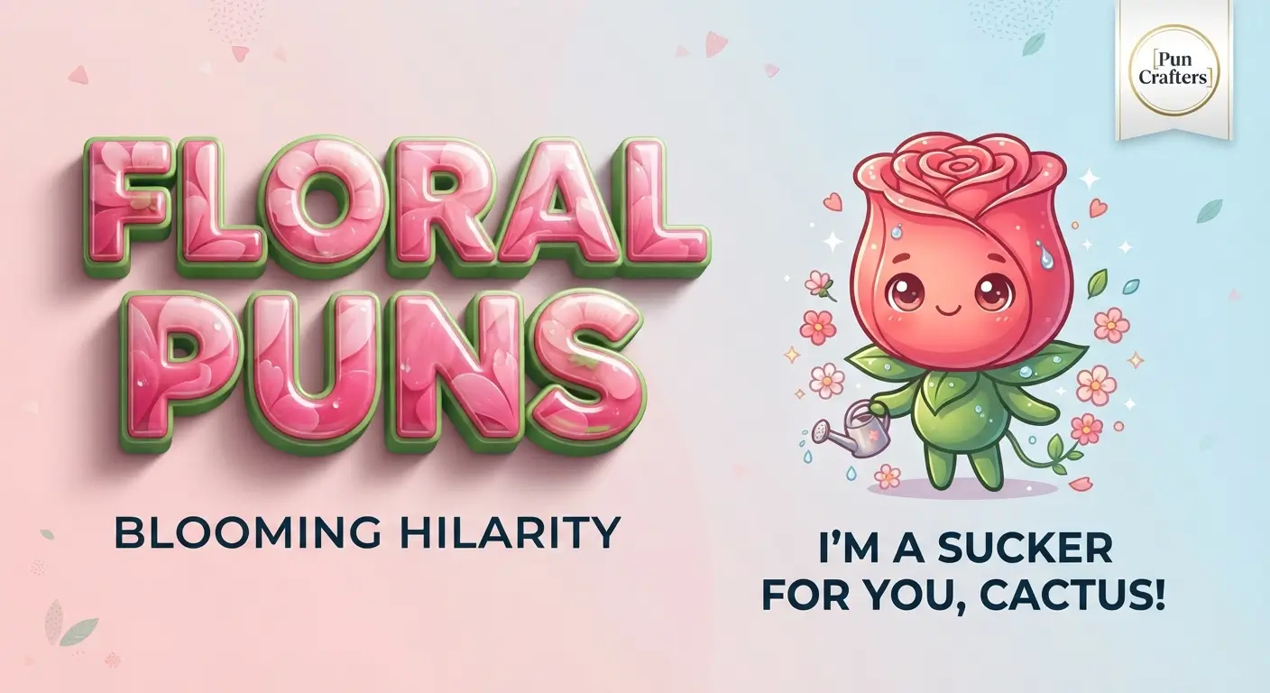 floral puns