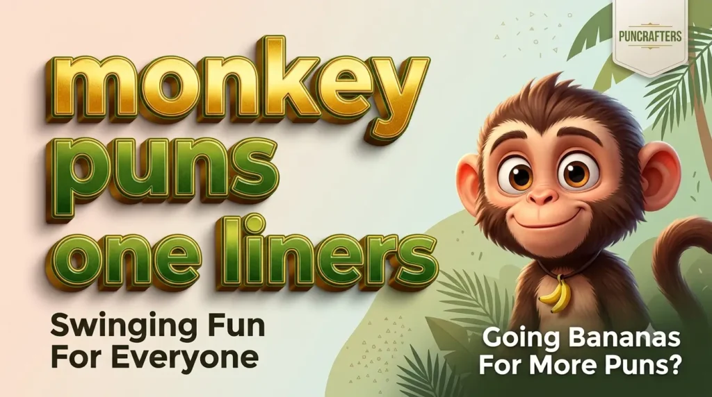 monkey puns one liners