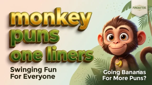 monkey puns one liners
