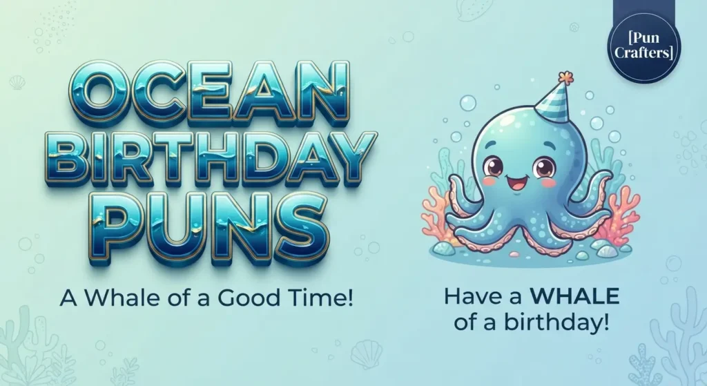 ocean birthday puns
