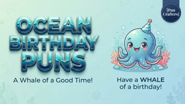 ocean birthday puns