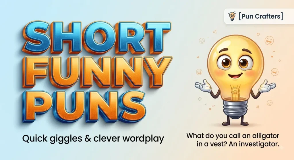 short funny puns