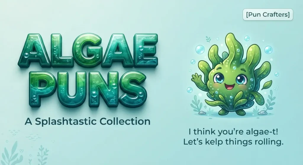 algae puns