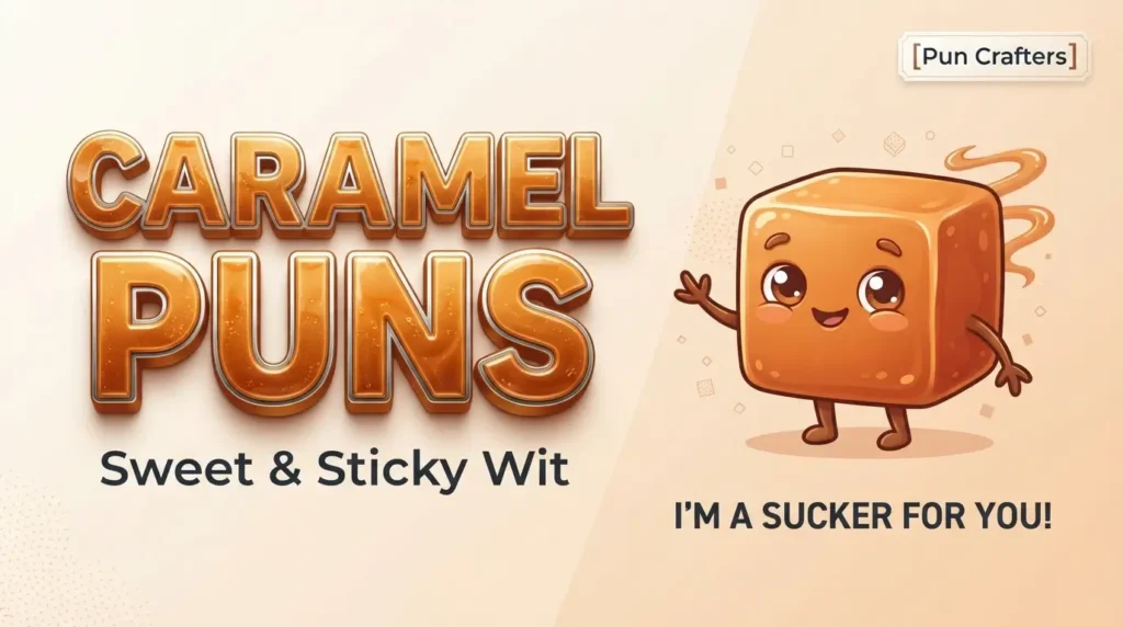caramel puns