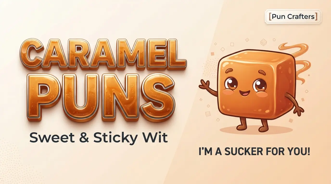 caramel puns