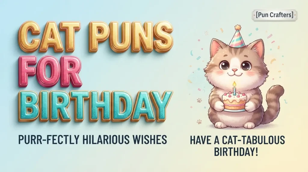 cat puns for birthday
