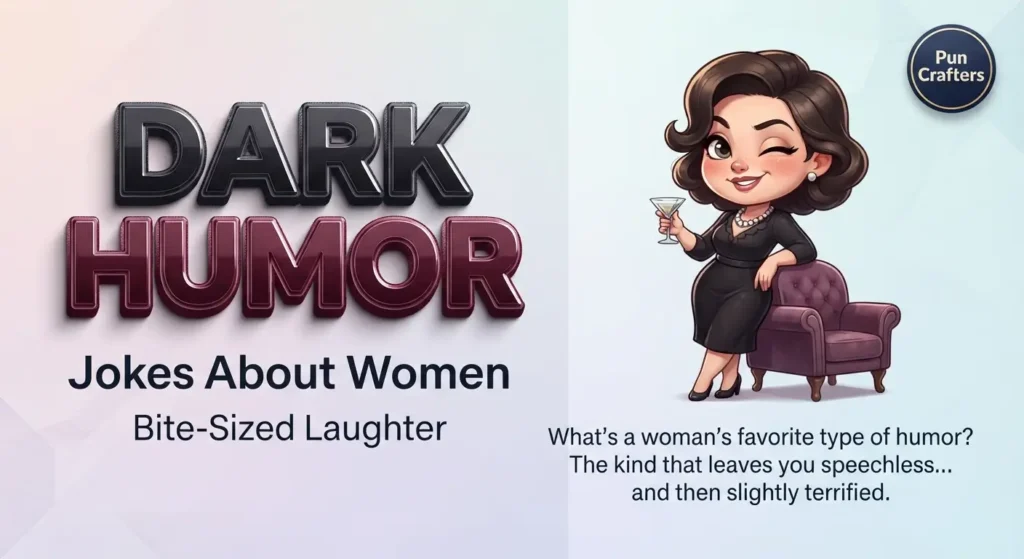 dark humor jokes about women
