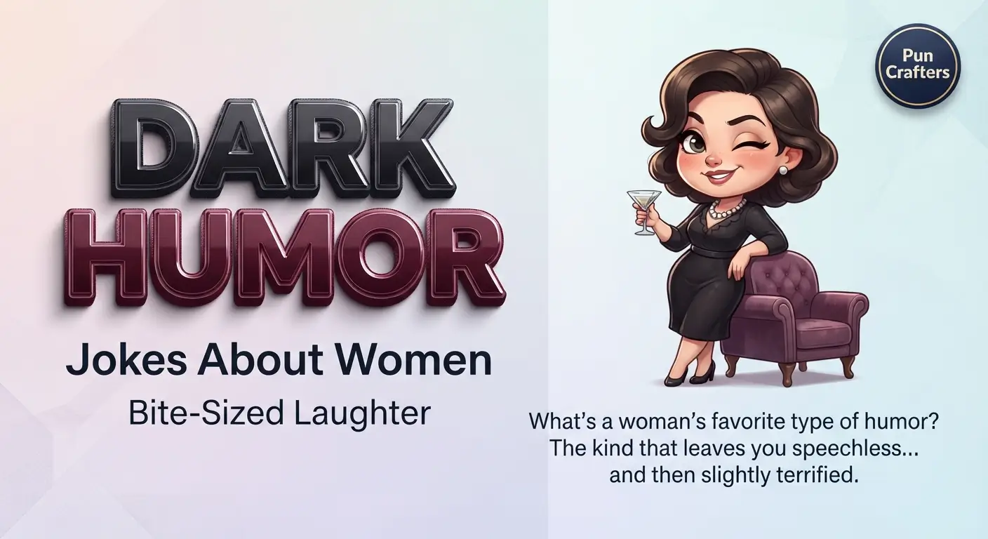 dark humor jokes about women