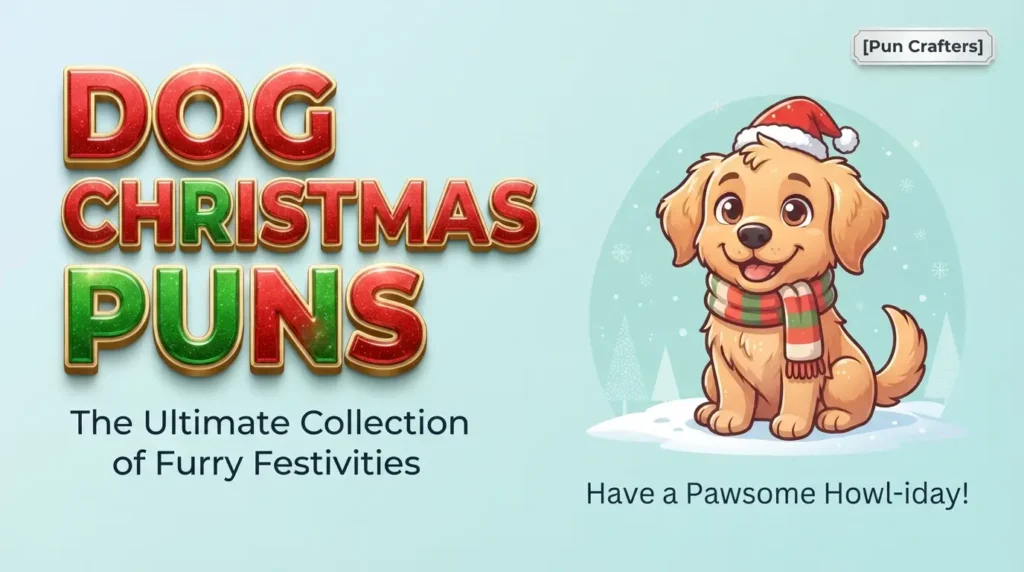 dog christmas puns