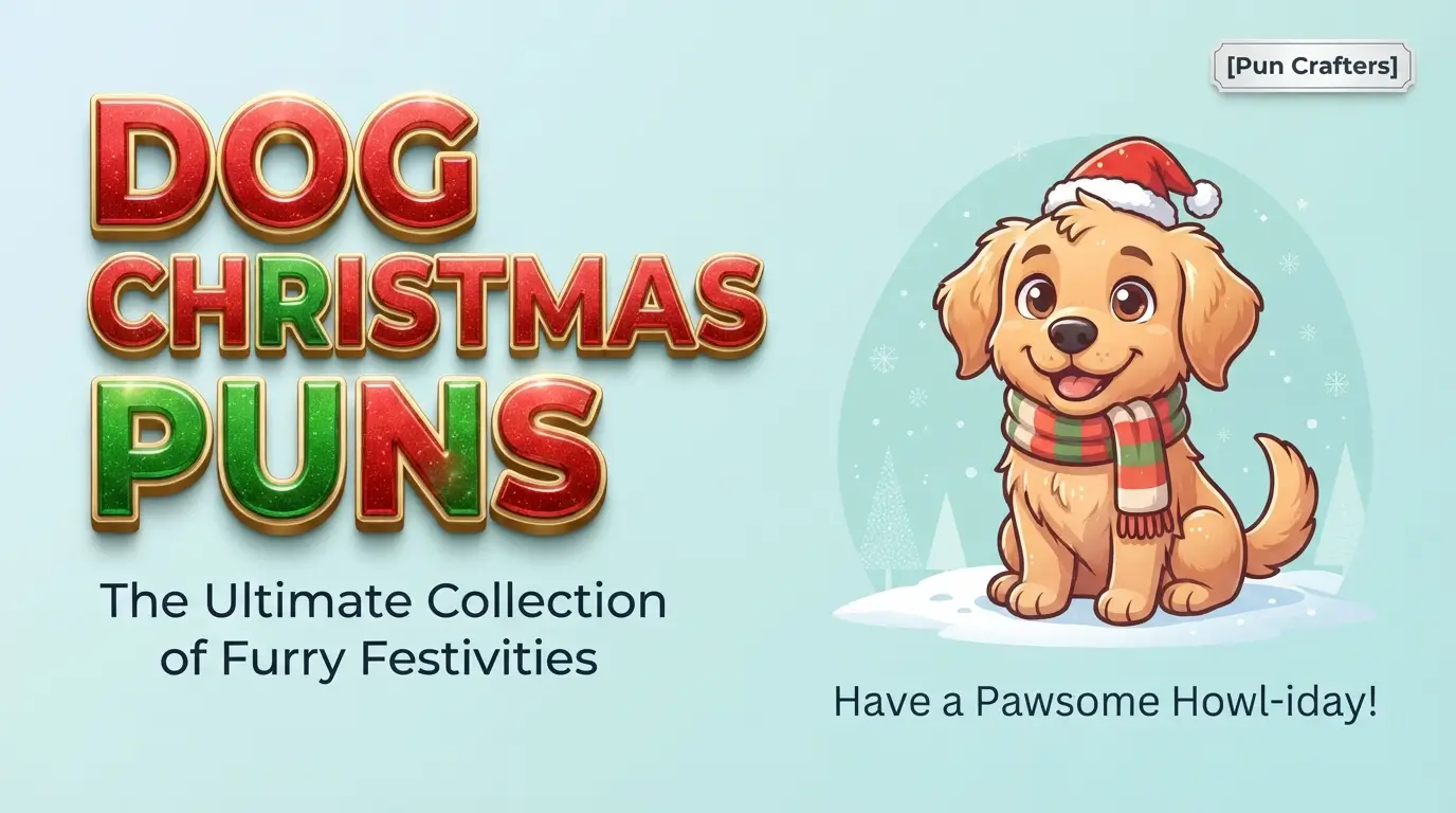 dog christmas puns