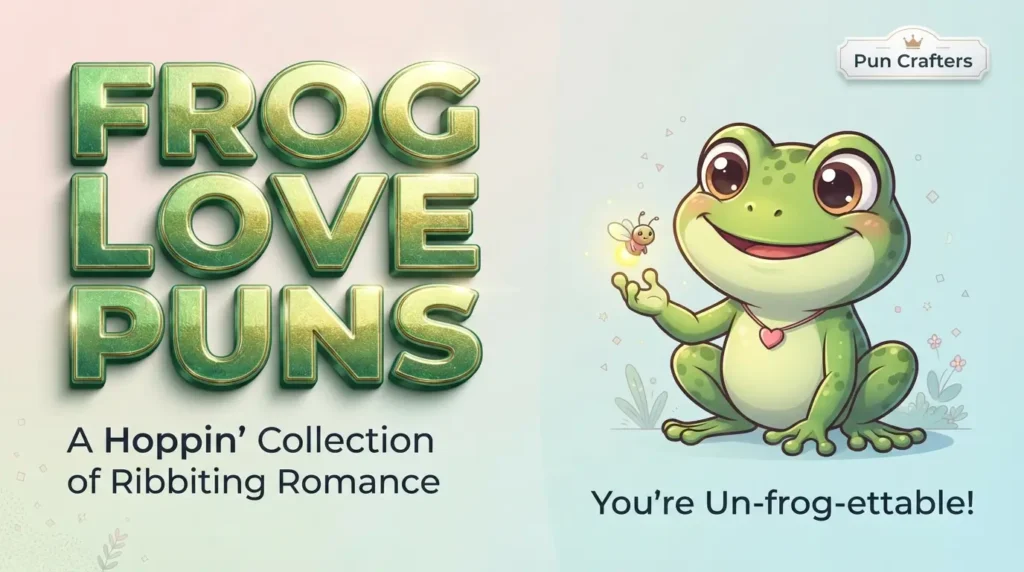 frog love puns