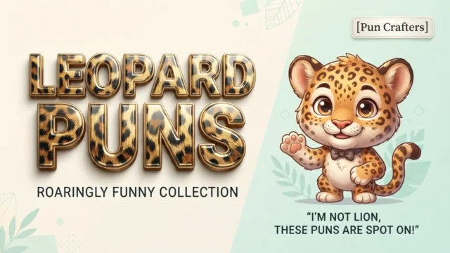 leopard puns