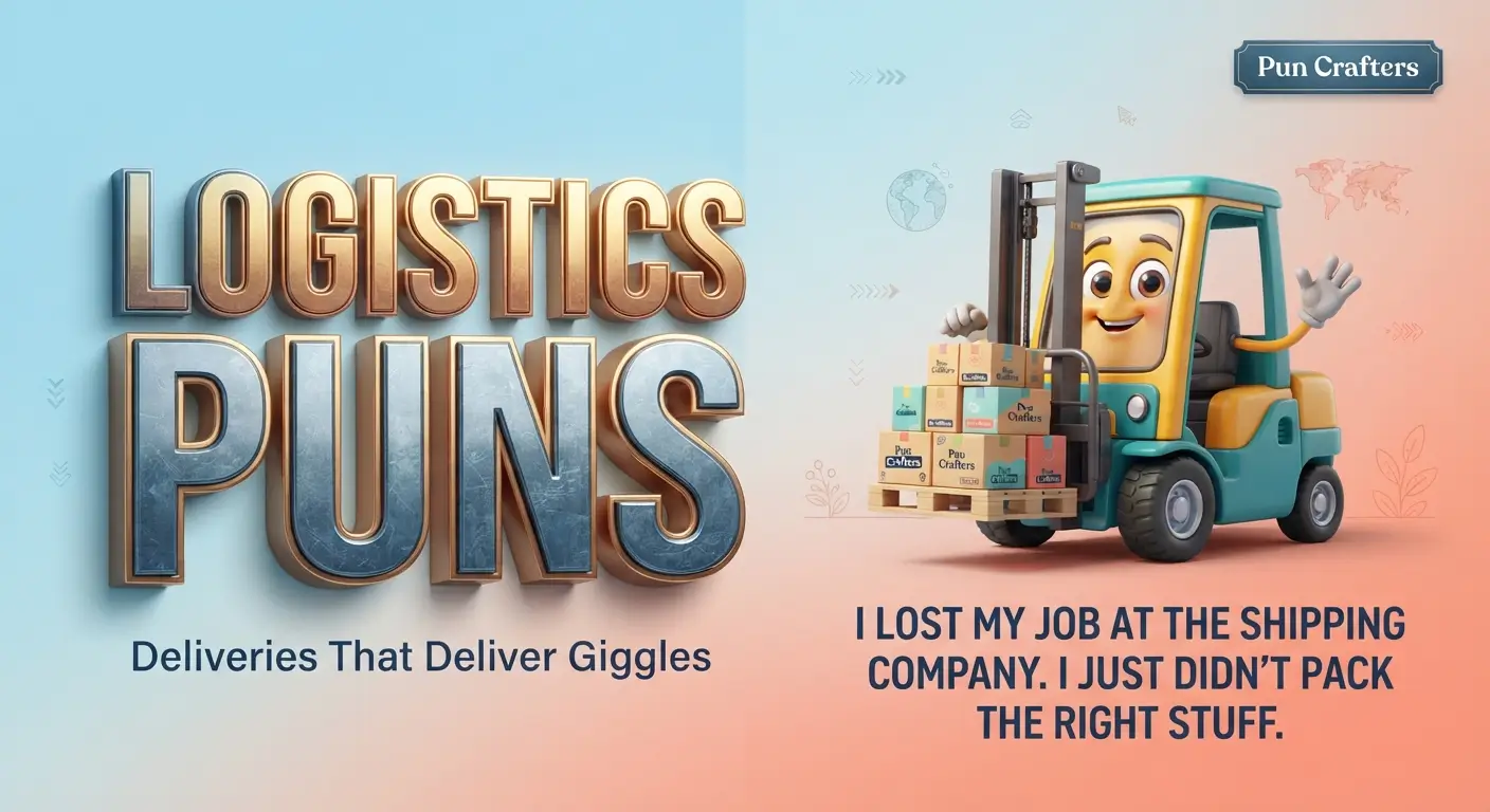 logistics puns