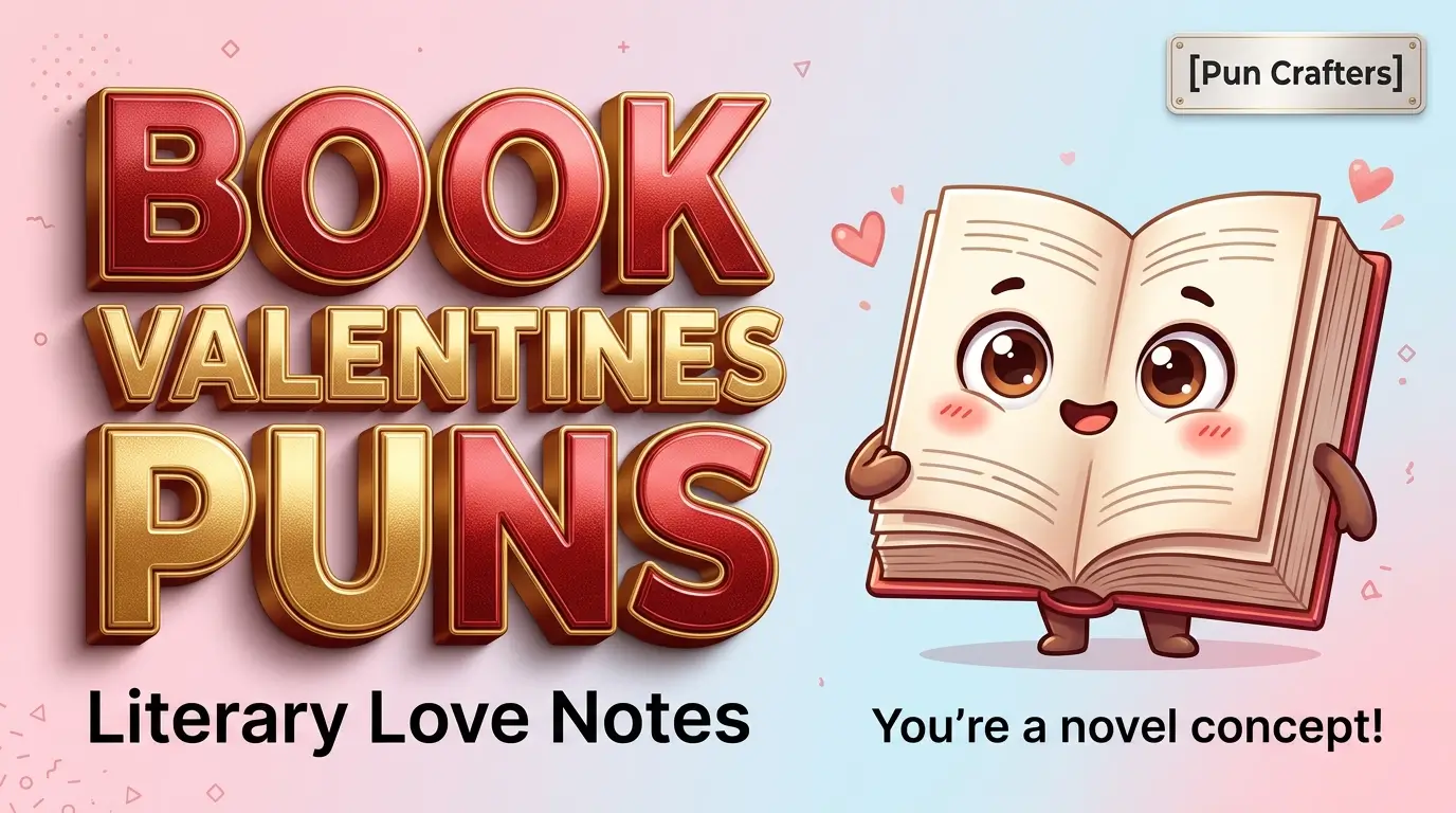 book valentines puns