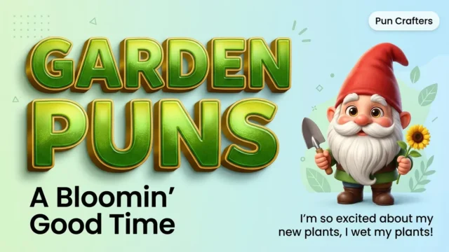 garden puns