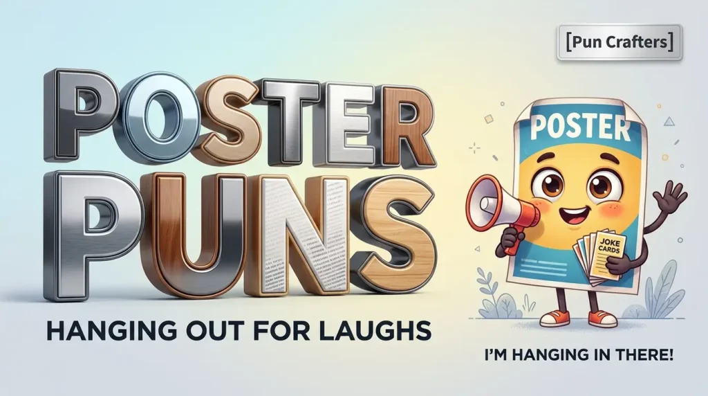 poster puns