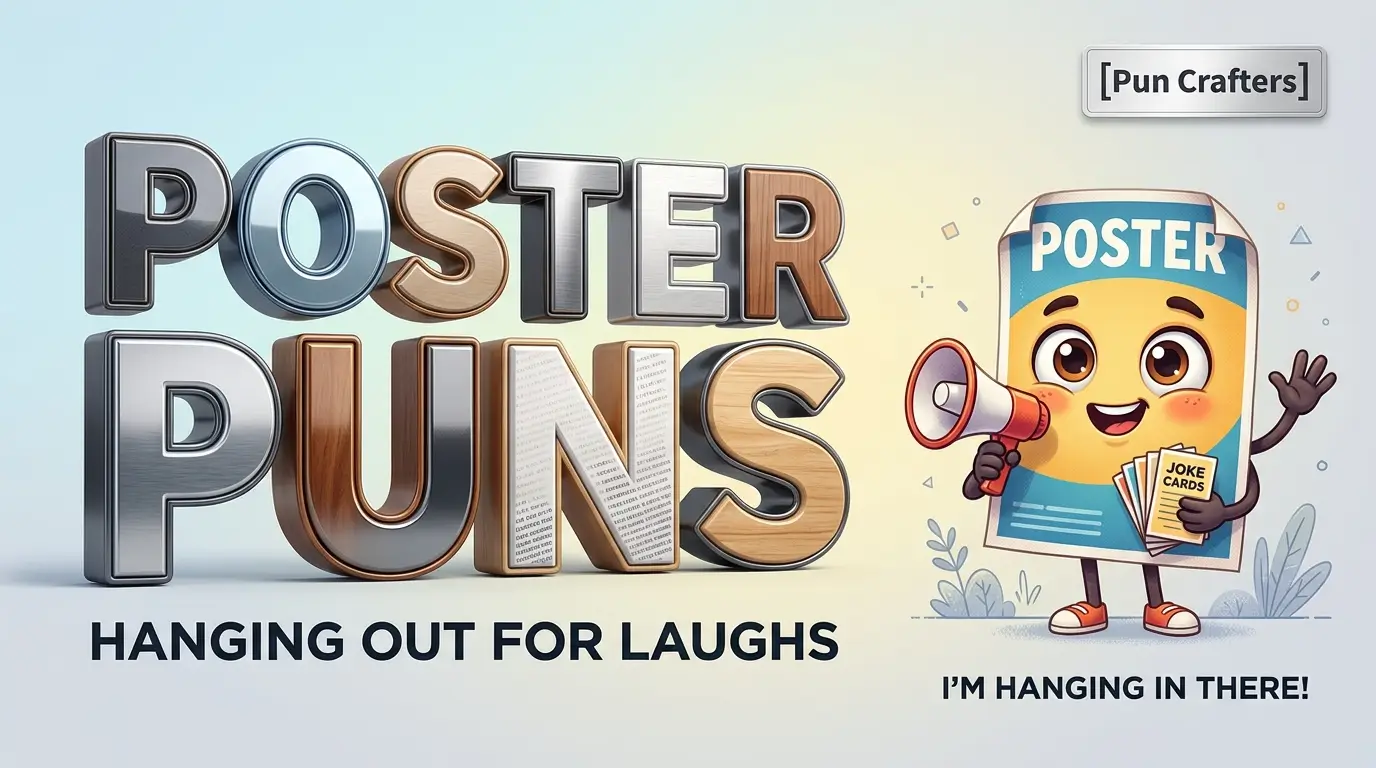 poster puns